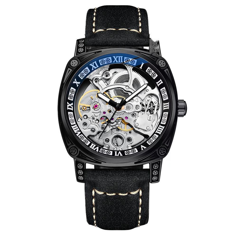 New Men s Luminous Waterproof Multifunctional Mechanical Watch with Engraved Design
New Men s Luminous Waterproof Multifunctional Mechanical Watch with Engraved Design