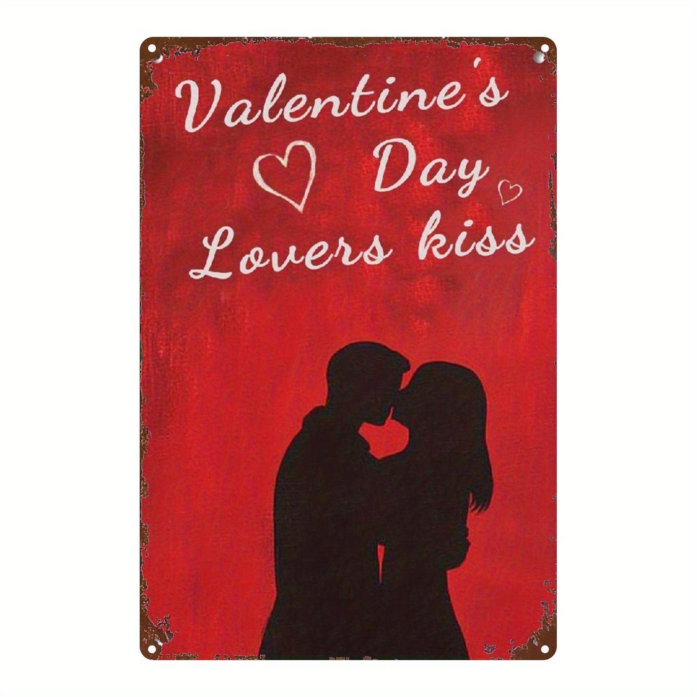 Vintage Valentine s Day Metal Decorative Painting Gift for Couples Bedroom Living Room Cafe
Vintage Valentine s Day Metal Decorative Painting Gift for Couples Bedroom Living Room Cafe