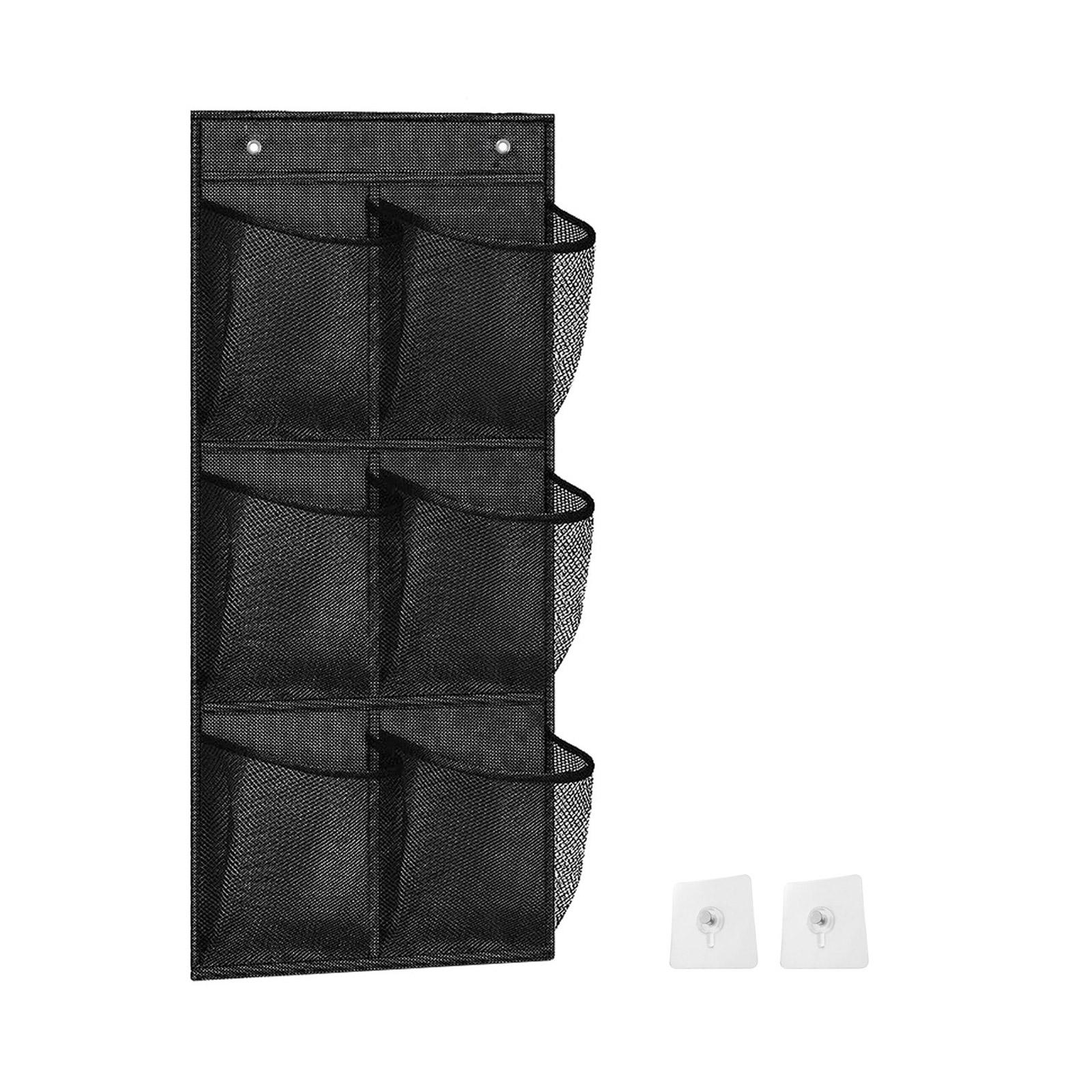 6 Grid Hanging Organizers Bathroom Storage Hanging Organizer With 6 Breathable Pockets For Towels And Toiletries чорний
6 Grid Hanging Organizers Bathroom Storage Hanging Organizer With 6 Breathable Pockets For Towels And Toiletries чорний
