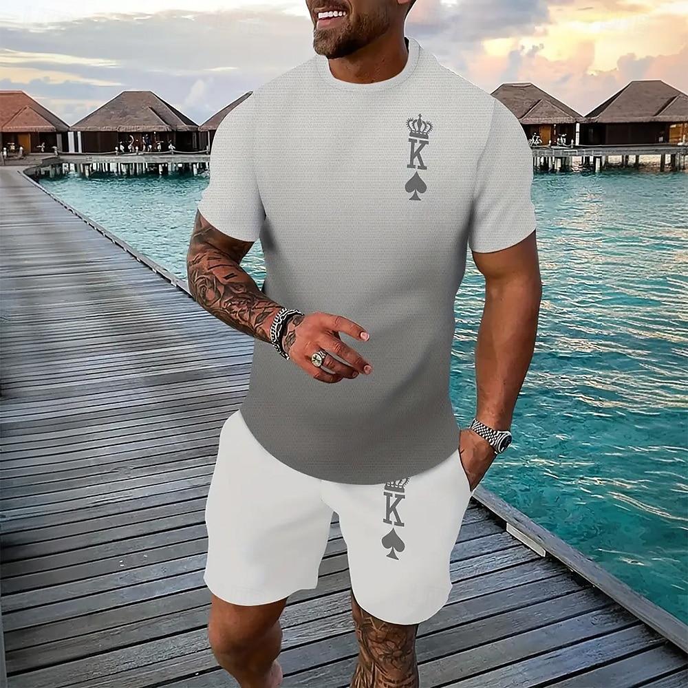 Men s Graphic 2pcs Tees sets Short Sleeve Short Pants Crew Neck Athleisure Sport Casual Daily 3D Print Summer Robin s Egg Blue Black Red XL
Men s Graphic 2pcs Tees sets Short Sleeve Short Pants Crew Neck Athleisure Sport Casual Daily 3D Print Summer Robin s Egg Blue Black Red XL