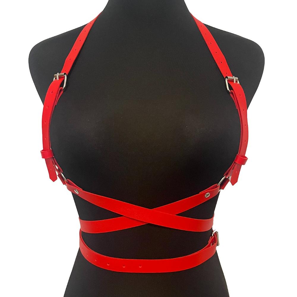 Women S Pu Leather Harness Belts Exotic Gothic Harness Street Style Adjustable Daily Wear Clothing Accessories
Women S Pu Leather Harness Belts Exotic Gothic Harness Street Style Adjustable Daily Wear Clothing Accessories