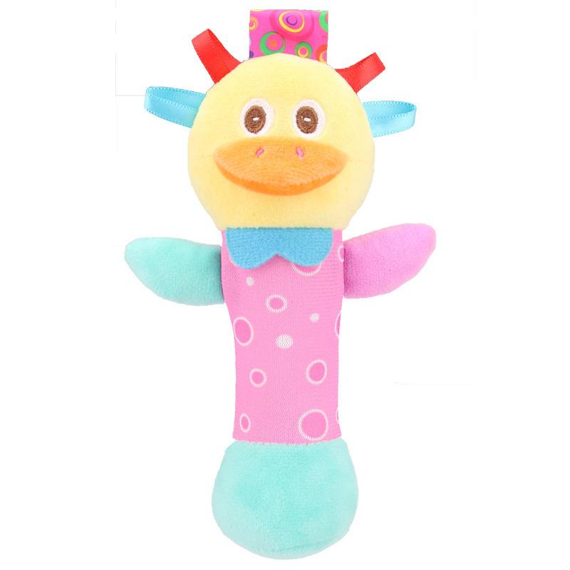 Soft Hand Crank Baby Rattles Cartoon Animal Plush Toys with BB Call Voice Squeaky Sensory Travel Accessory for Toddlers
Soft Hand Crank Baby Rattles Cartoon Animal Plush Toys with BB Call Voice Squeaky Sensory Travel Accessory for Toddlers