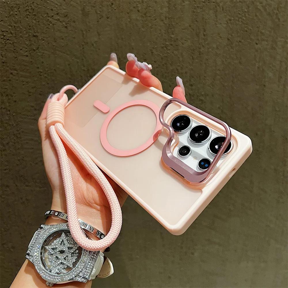 for Magsafe Bracket Holder Case for Samsung Galaxy S25 S26 Ultra S24 Plus S23 FE A56 A16 A17 Magnetic Lanyard Hand Strap Cover Galaxy S23 Ultra
for Magsafe Bracket Holder Case for Samsung Galaxy S25 S26 Ultra S24 Plus S23 FE A56 A16 A17 Magnetic Lanyard Hand Strap Cover Galaxy S23 Ultra