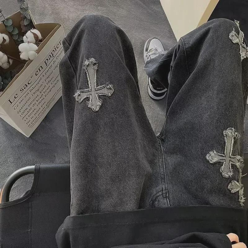 Чоловічі вільні широкі прямі брюки Cross Jeans 2022 року – вулична мода весна/осінь. 3XL чорний
Чоловічі вільні широкі прямі брюки Cross Jeans 2022 року – вулична мода весна/осінь. 3XL чорний
