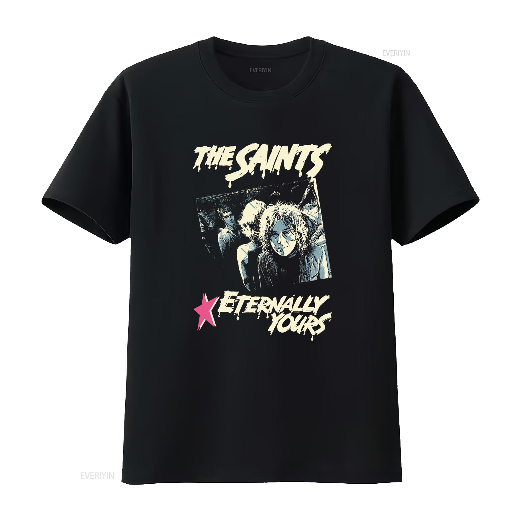 The Saints Eternally Yours Rock Band T Shirt Available in S 5XL Sizes vintage Washed Versatile Stylish Breathable Unisex 4XL
The Saints Eternally Yours Rock Band T Shirt Available in S 5XL Sizes vintage Washed Versatile Stylish Breathable Unisex 4XL