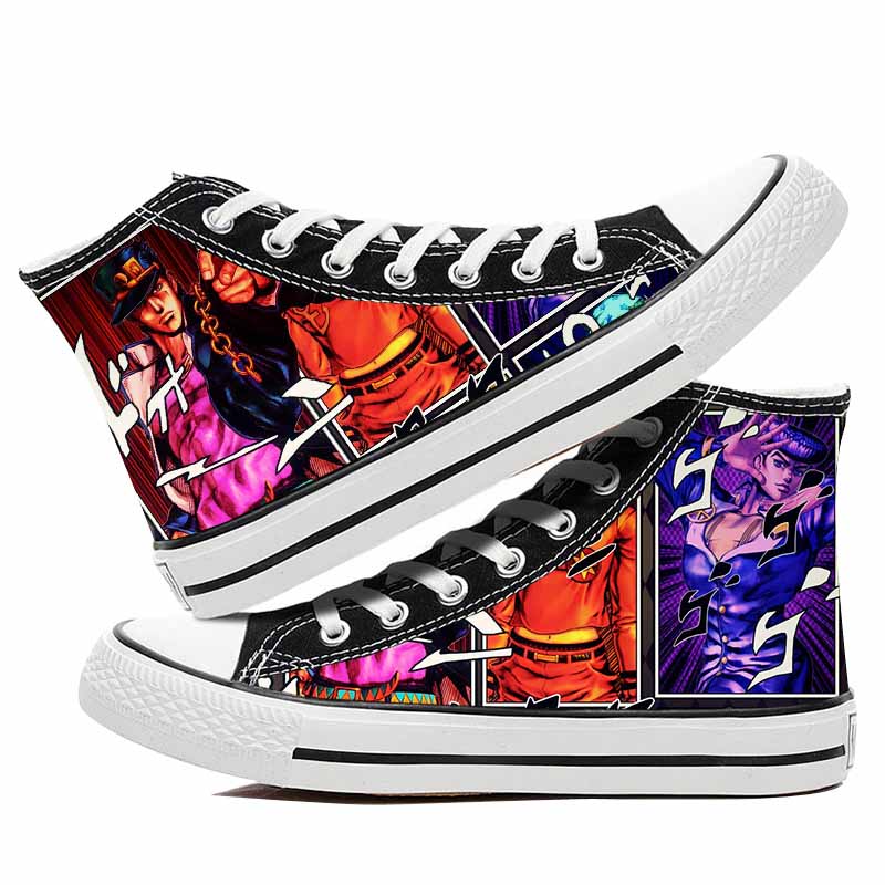 Аніме Мультфільм Студенти High Help Cosplay Cos JoJo s Bizarre Adventure Shoes Canvas Fashion Shoes Casual Comfortable Men Women 35
Аніме Мультфільм Студенти High Help Cosplay Cos JoJo s Bizarre Adventure Shoes Canvas Fashion Shoes Casual Comfortable Men Women 35