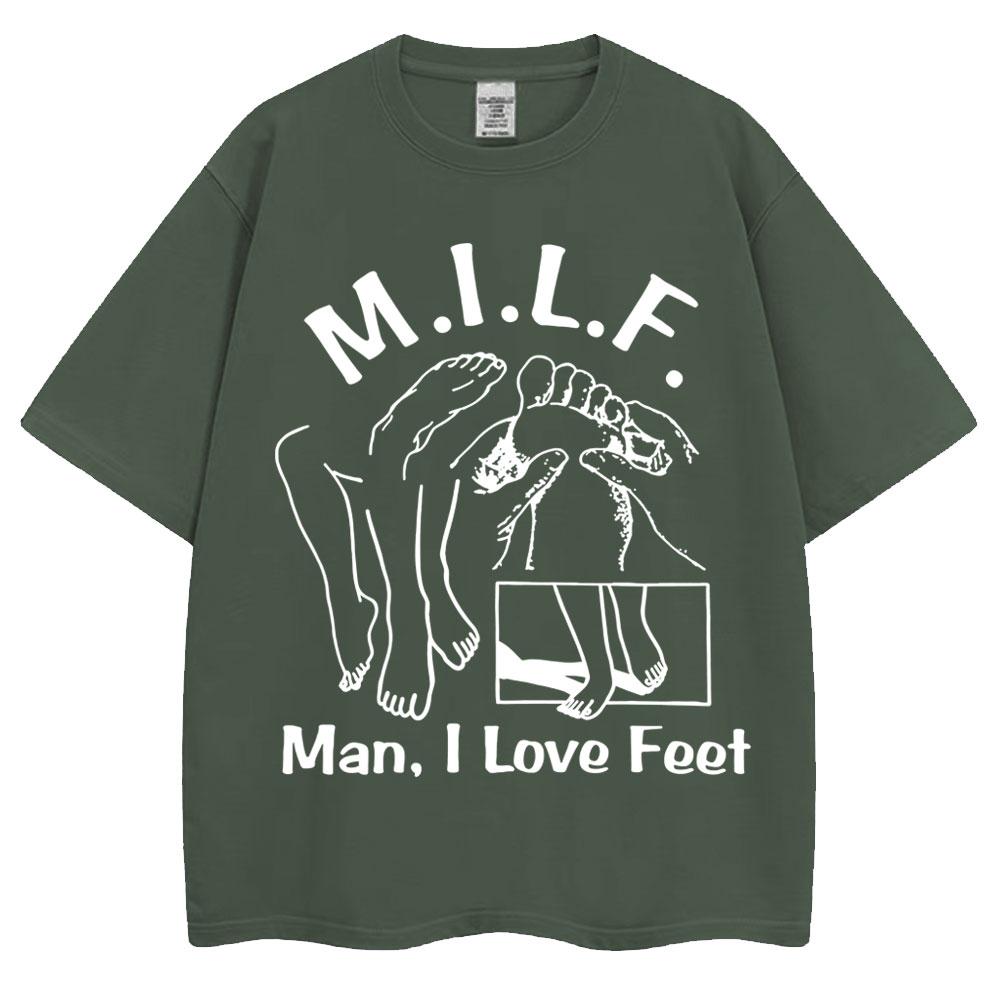 MILF Unisex I Love Feet Funny Meme Graphic TShirt Unisex Women Humor Joke Fashion Short Sleeve 100 Cotton Oversized Casual T Shirts 4XL
MILF Unisex I Love Feet Funny Meme Graphic TShirt Unisex Women Humor Joke Fashion Short Sleeve 100 Cotton Oversized Casual T Shirts 4XL