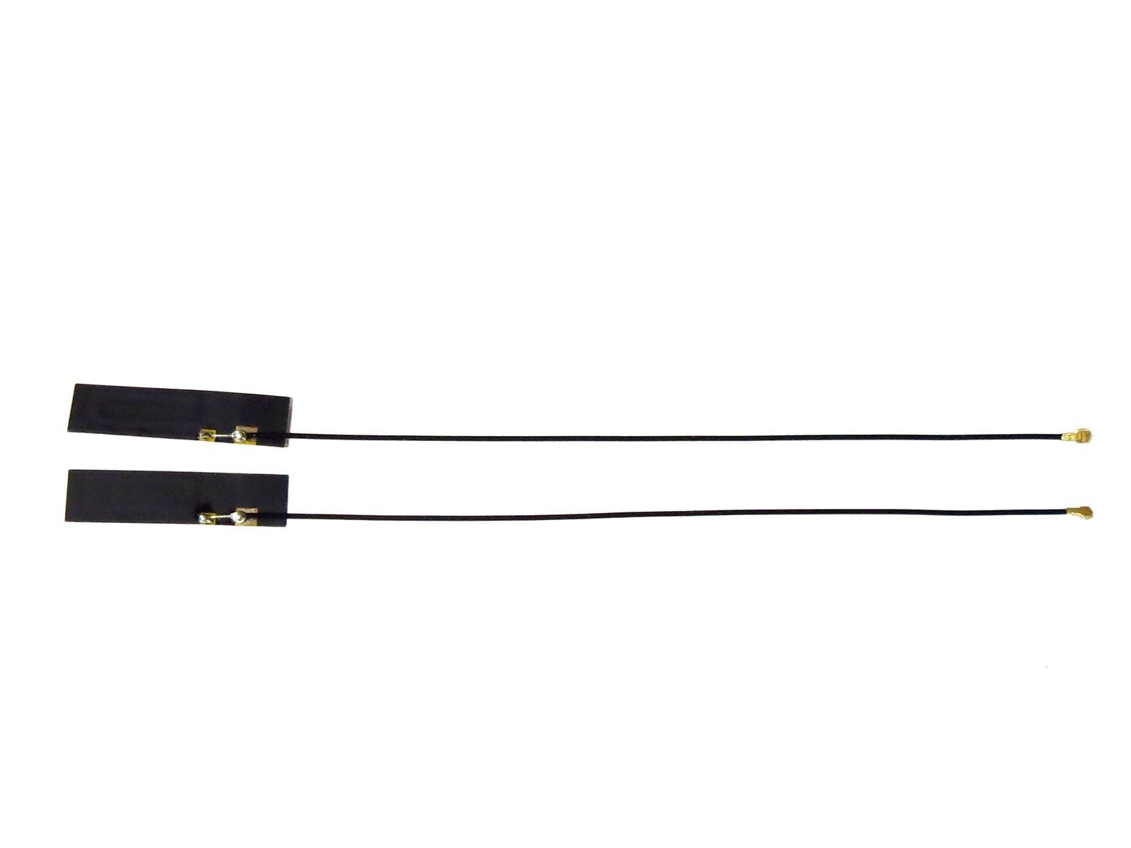 Set of 2 Mini-Sized Antennas (MHF4 Cable 120mm) for General-Purpose FPC Boards, 3G, 4G, LTE, EDGE, GSM, W-CDMA, CDMA, UMTS, WWAN, and Wireless WAN
Set of 2 Mini-Sized Antennas (MHF4 Cable 120mm) for General-Purpose FPC Boards, 3G, 4G, LTE, EDGE, GSM, W-CDMA, CDMA, UMTS, WWAN, and Wireless WAN