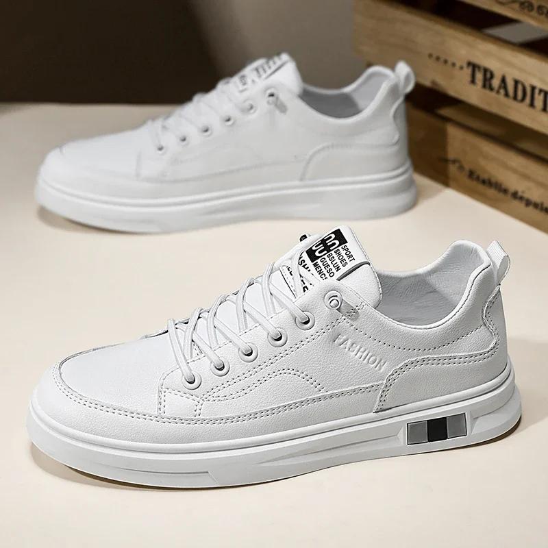 New Versatile Men s Breathable and Lightweight Small White Shoes with Leather Top Low cut Four Seasons Couple Casual Board Shoes 39 чёрный
New Versatile Men s Breathable and Lightweight Small White Shoes with Leather Top Low cut Four Seasons Couple Casual Board Shoes 39 чёрный