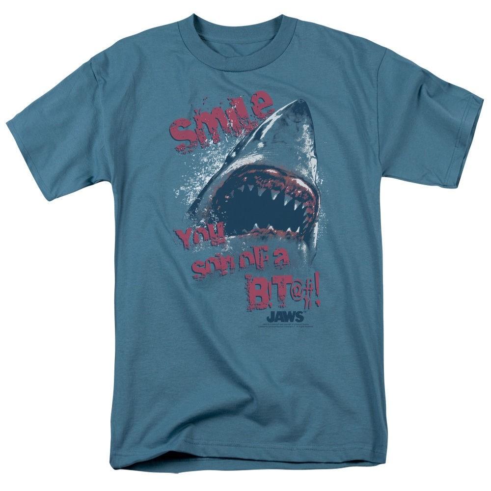 Jaws Smile T-Shirt Sizes S-4XL NEW 3XL
Jaws Smile T-Shirt Sizes S-4XL NEW 3XL