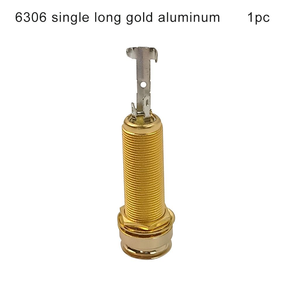 Endpin Plug Sockets Threaded Cylinder Input Jack Plug Endpin Jack Output Electric Guitar Pickup 2
Endpin Plug Sockets Threaded Cylinder Input Jack Plug Endpin Jack Output Electric Guitar Pickup 2
