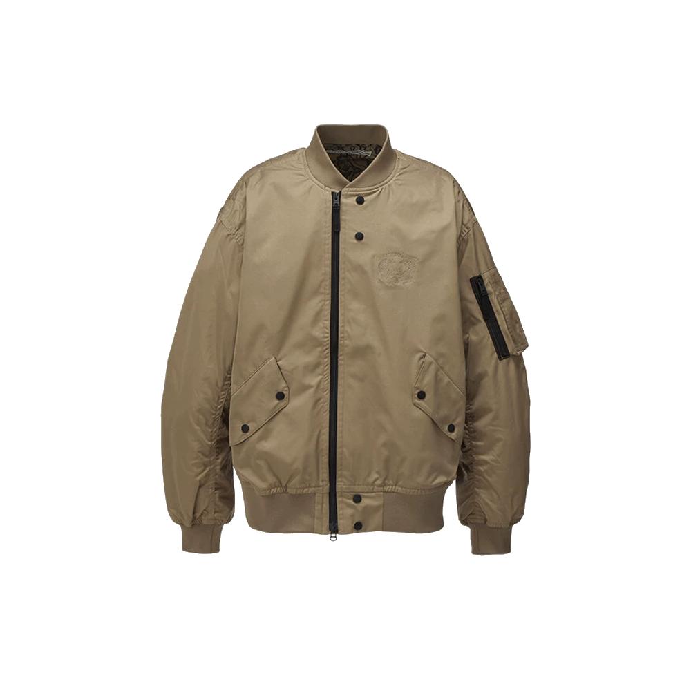 Onitsuka Tiger Bomber Casual Comfortable Fashion Jacket Unisex Jacket Light-Brown 2183B464-200 S
Onitsuka Tiger Bomber Casual Comfortable Fashion Jacket Unisex Jacket Light-Brown 2183B464-200 S