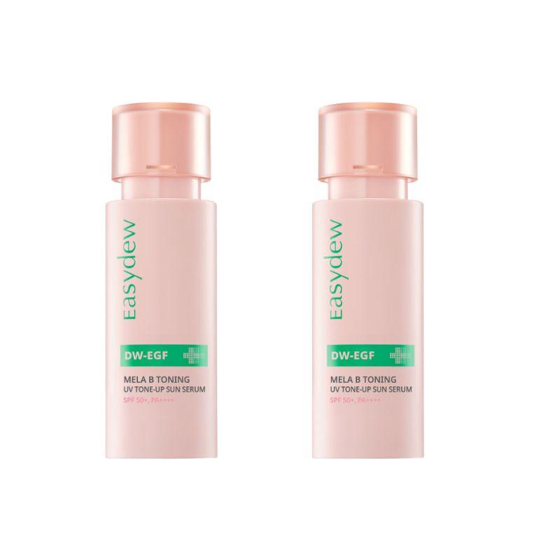 Easydew Melatoning Vitamin Blemish Tone-Up Sun Serum SPF50+ PA++++ Brightening UV Protection 40ml 2pcs Set
Easydew Melatoning Vitamin Blemish Tone-Up Sun Serum SPF50+ PA++++ Brightening UV Protection 40ml 2pcs Set