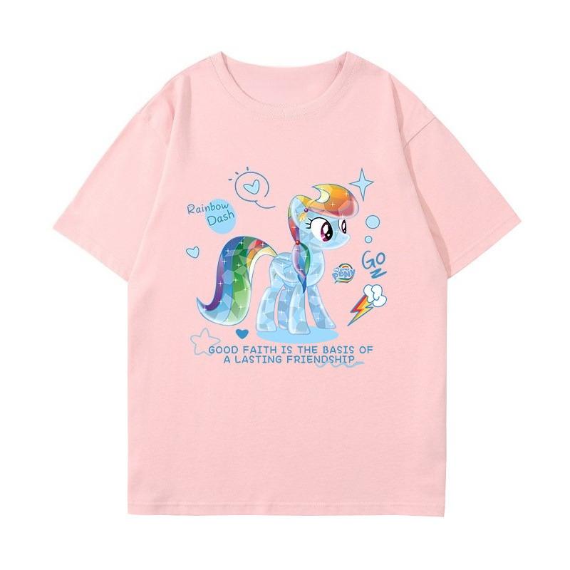 2026 Summer New Style Cotton Childrens Tshirt Cartoon Print Little Pony Bolic Family Casual Breathable ShortSleeved Shirt S
2026 Summer New Style Cotton Childrens Tshirt Cartoon Print Little Pony Bolic Family Casual Breathable ShortSleeved Shirt S