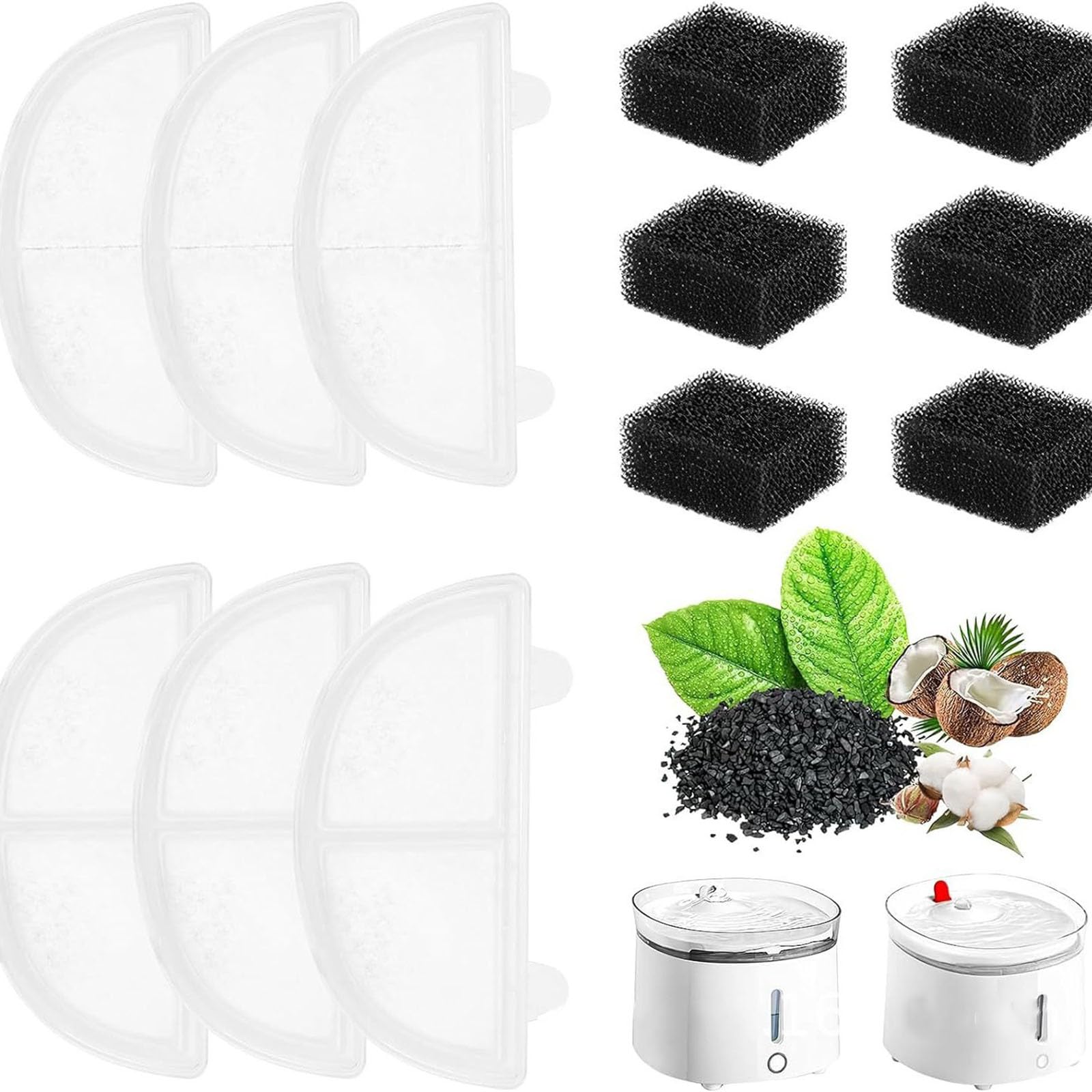 Фильтр для поилки кошек Tanosimi Фильтр для домашних животных Smart Pet Filter Unit Совместимость с товаром штук 6 (6 + шт.) (белый)
Фильтр для поилки кошек Tanosimi Фильтр для домашних животных Smart Pet Filter Unit Совместимость с товаром штук 6 (6 + шт.) (белый)