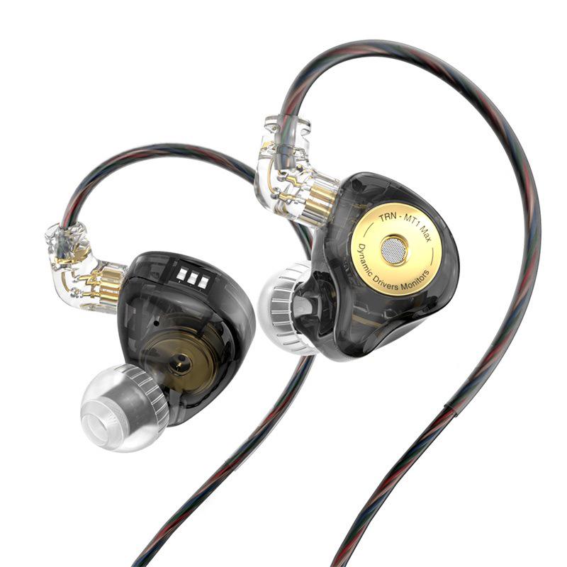 TRN MT1 MAX Professional Dynamic Driver Earphones with Three-Gear Adjustable Switch and Upgradeable Cable
TRN MT1 MAX Professional Dynamic Driver Earphones with Three-Gear Adjustable Switch and Upgradeable Cable