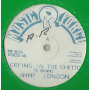 12inch Record JIMMY LONDON - Crying In The Ghetto MF3024 Music Force 1979 UK Reggae, Ska & Dub Used
12inch Record JIMMY LONDON - Crying In The Ghetto MF3024 Music Force 1979 UK Reggae, Ska & Dub Used