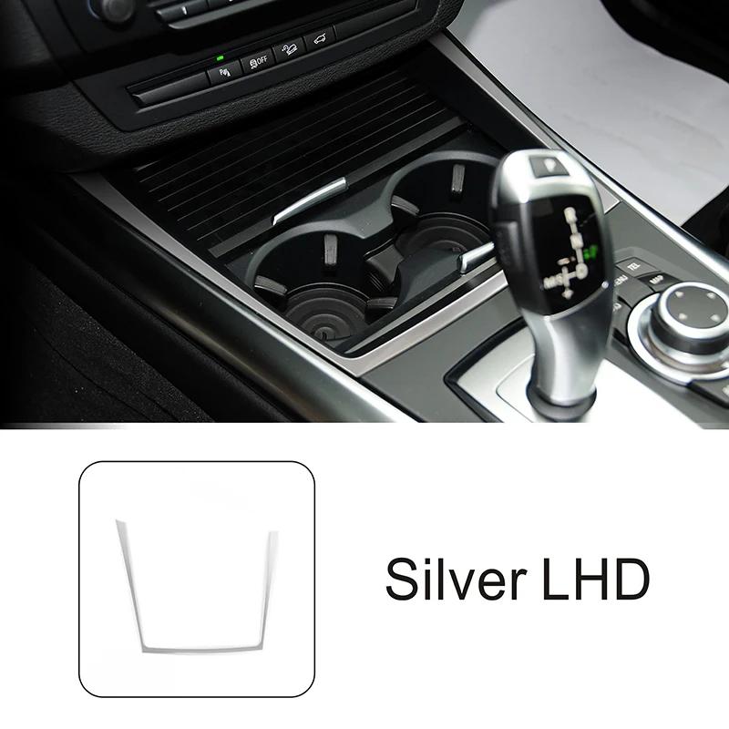 Stainless Steel Center Console Water Cup Holder Frame Decoration Cover Trim For BMW X5 E70 2008-2013 LHD Car Styling Interior срібний
Stainless Steel Center Console Water Cup Holder Frame Decoration Cover Trim For BMW X5 E70 2008-2013 LHD Car Styling Interior срібний