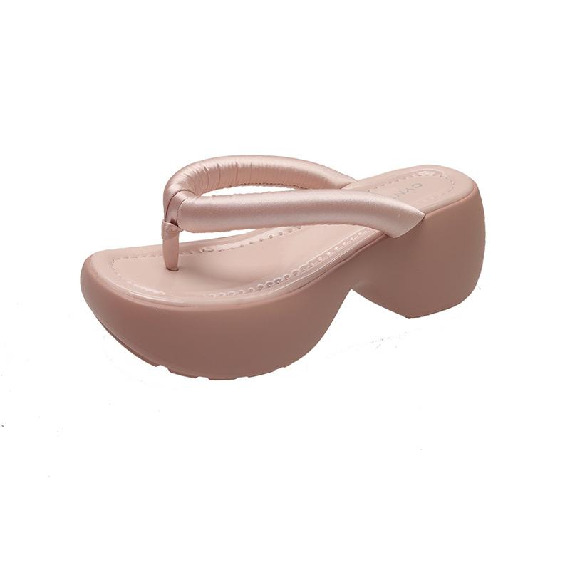 Flip-flops women s summer wear 2025 new muffin thick-bottomed versatile clip toe bread cold slippers 40
Flip-flops women s summer wear 2025 new muffin thick-bottomed versatile clip toe bread cold slippers 40