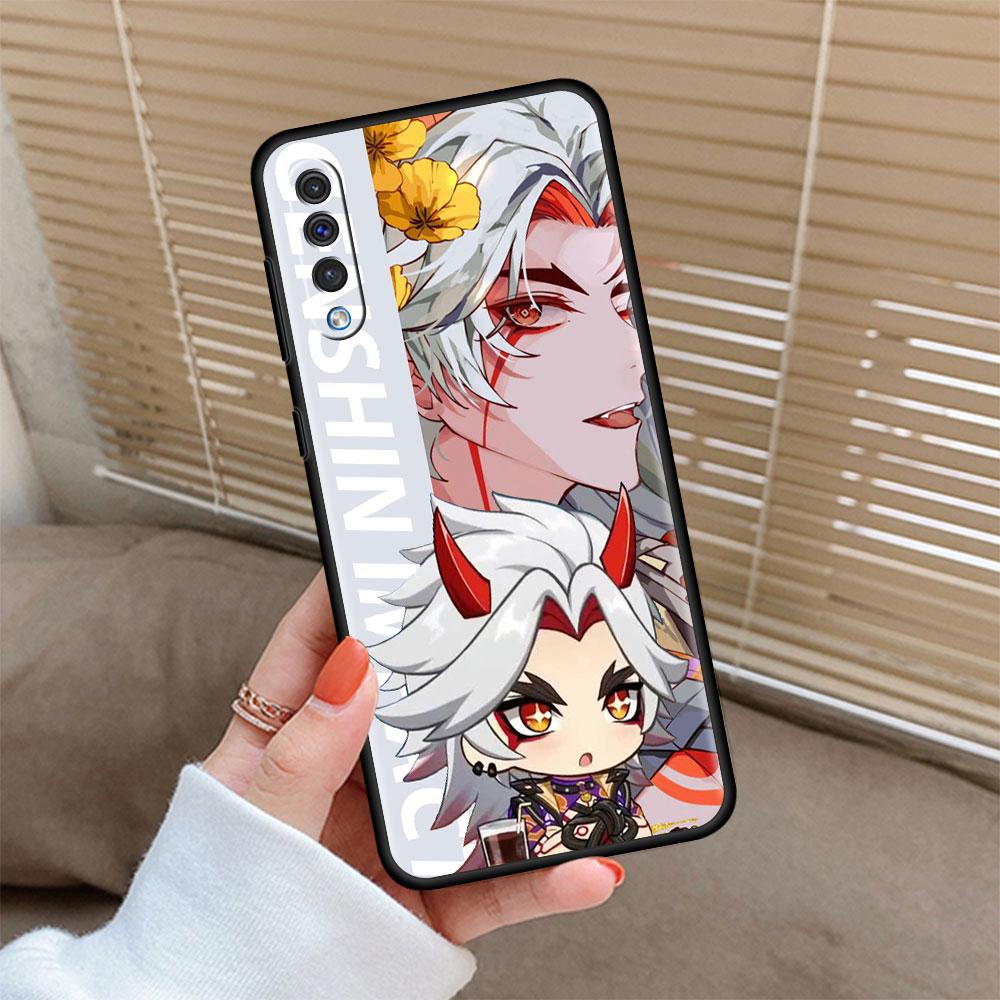 Чехол для игрового телефона Genshin Impact для Samsung Galaxy A50 A20e A20s A02s A03 A70 A52 A51 A30 A10 M52 M31 S7, черный чехол Fundas Samsung S7
Чехол для игрового телефона Genshin Impact для Samsung Galaxy A50 A20e A20s A02s A03 A70 A52 A51 A30 A10 M52 M31 S7, черный чехол Fundas Samsung S7