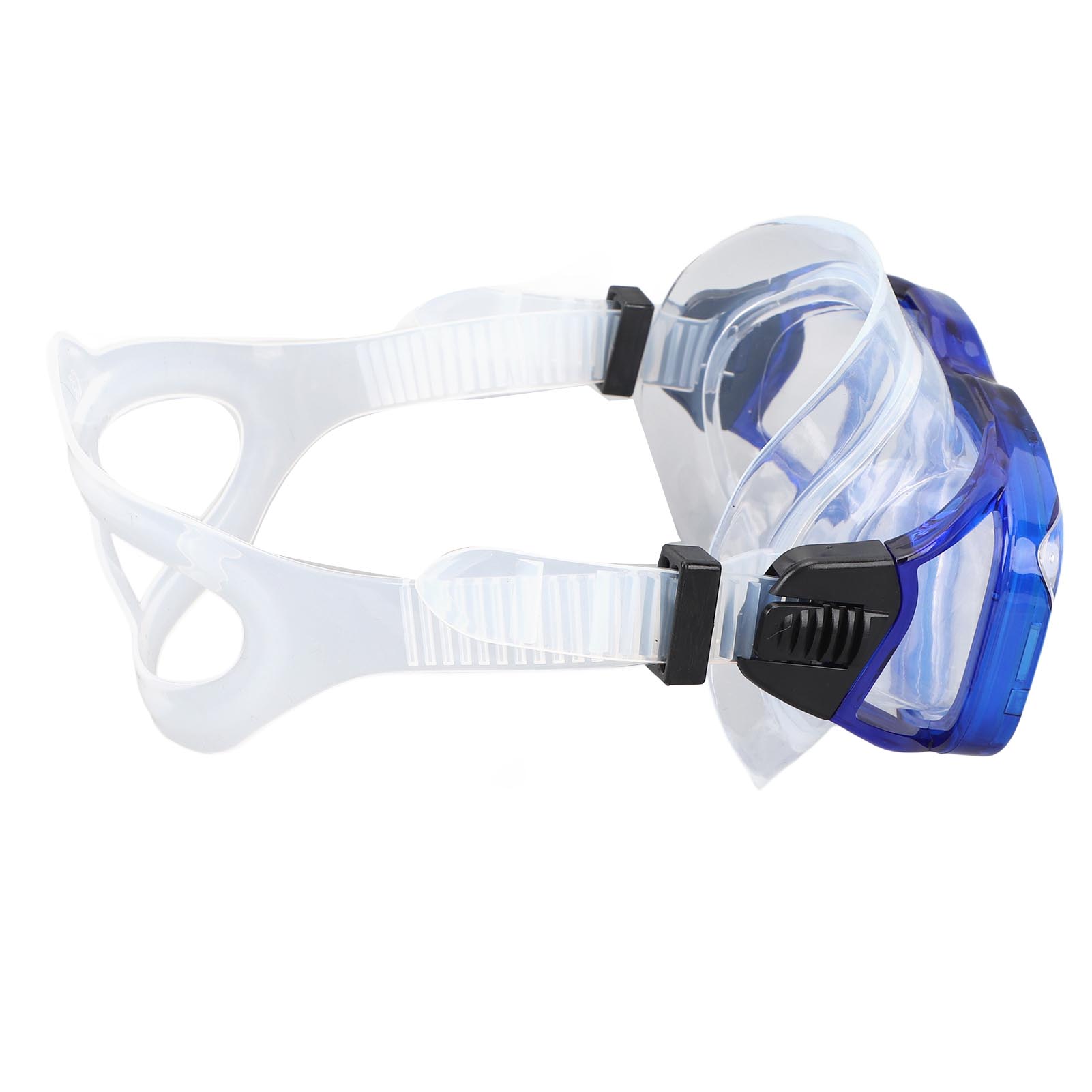 Diving Goggles with Nose Cover Wide View Anti Fog Tempered Glass Lens Silicone Snorkel Scuba Goggles Blue
Diving Goggles with Nose Cover Wide View Anti Fog Tempered Glass Lens Silicone Snorkel Scuba Goggles Blue