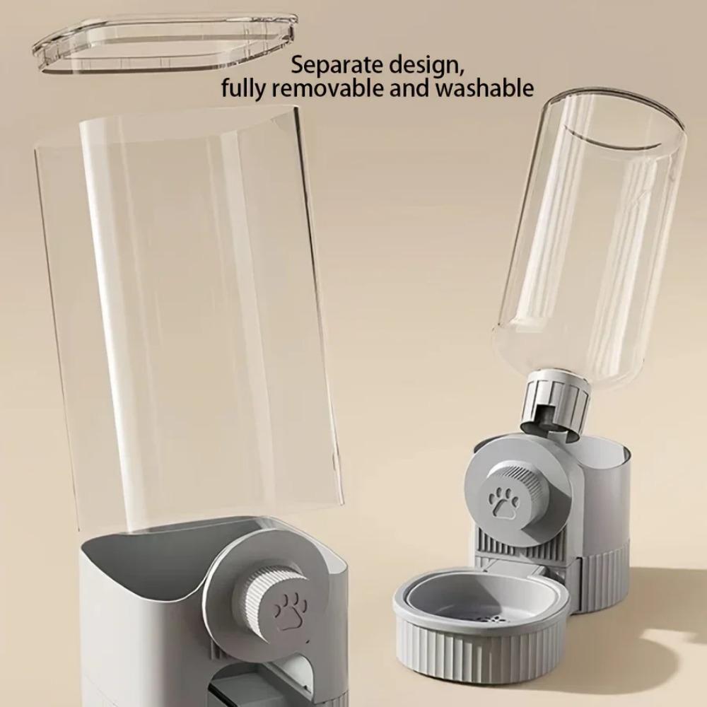 Hanging Automatic Pet Food Feeder/Water Dispenser, Gravity Cat Auto Feeder Waterer Set With Container Bowl For Cage
Hanging Automatic Pet Food Feeder/Water Dispenser, Gravity Cat Auto Feeder Waterer Set With Container Bowl For Cage