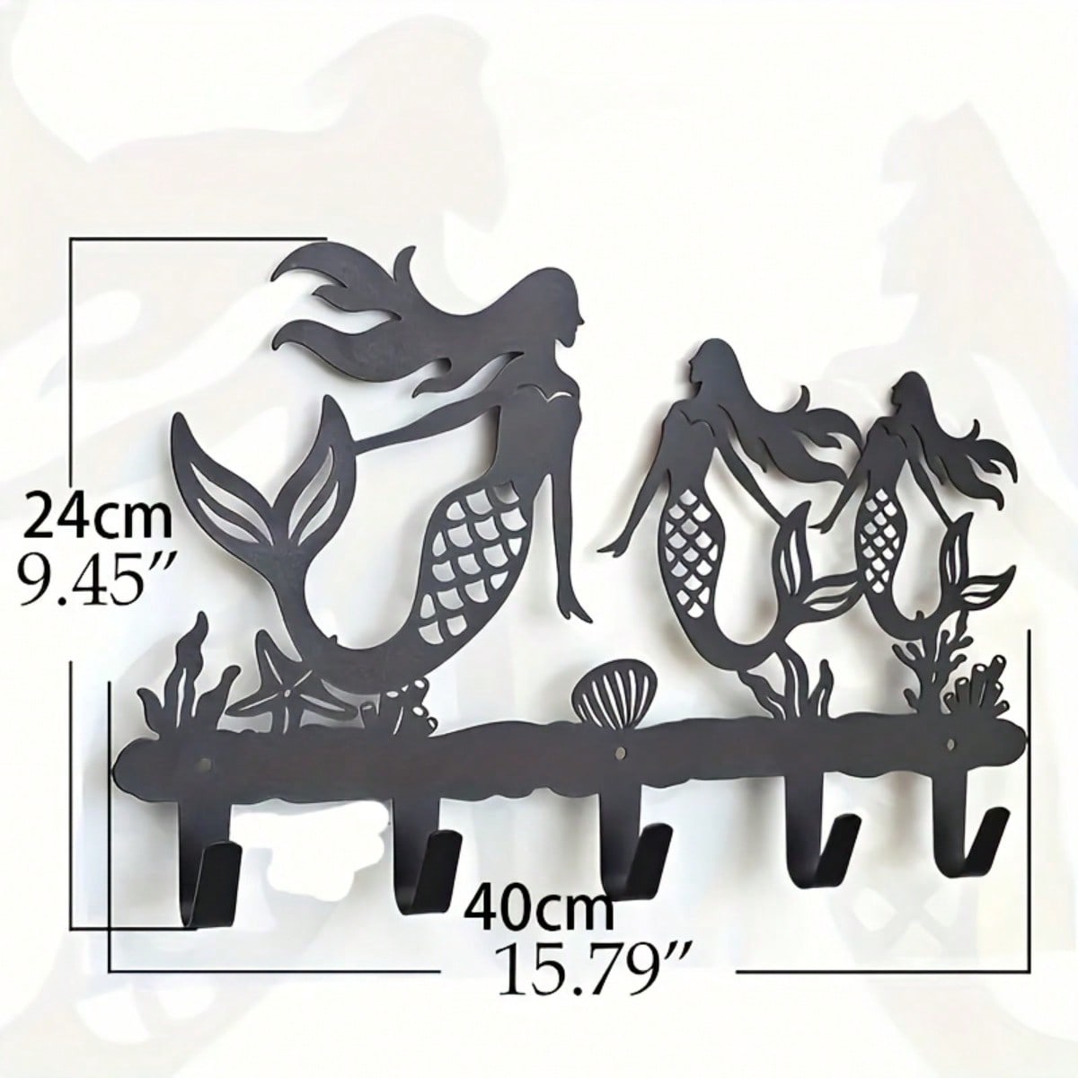Mermaid Wall Hook Modern Coat Rack Powder Coated Easy Install Hallway Office Storage
Mermaid Wall Hook Modern Coat Rack Powder Coated Easy Install Hallway Office Storage