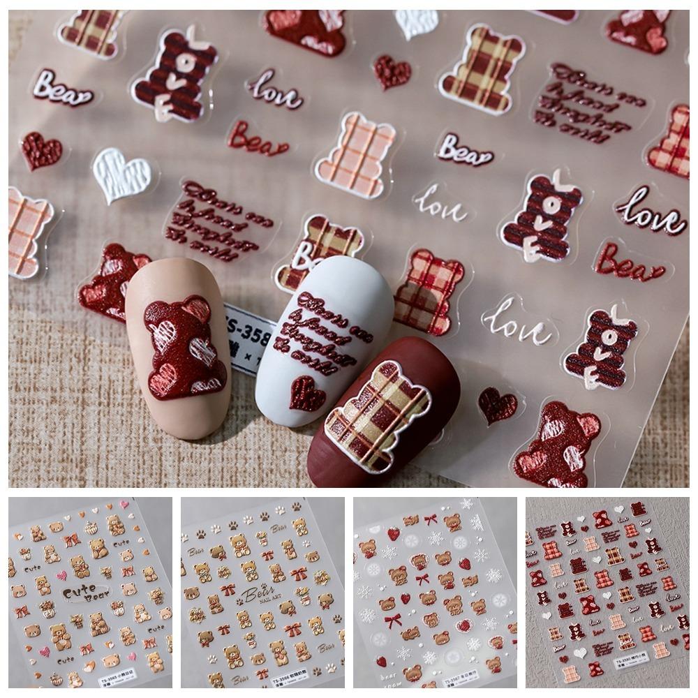 Украшения для маникюра Наклейки для ногтей в виде медведя Love Heart Bear Украшения для ногтей Салон красоты StyleC
Украшения для маникюра Наклейки для ногтей в виде медведя Love Heart Bear Украшения для ногтей Салон красоты StyleC