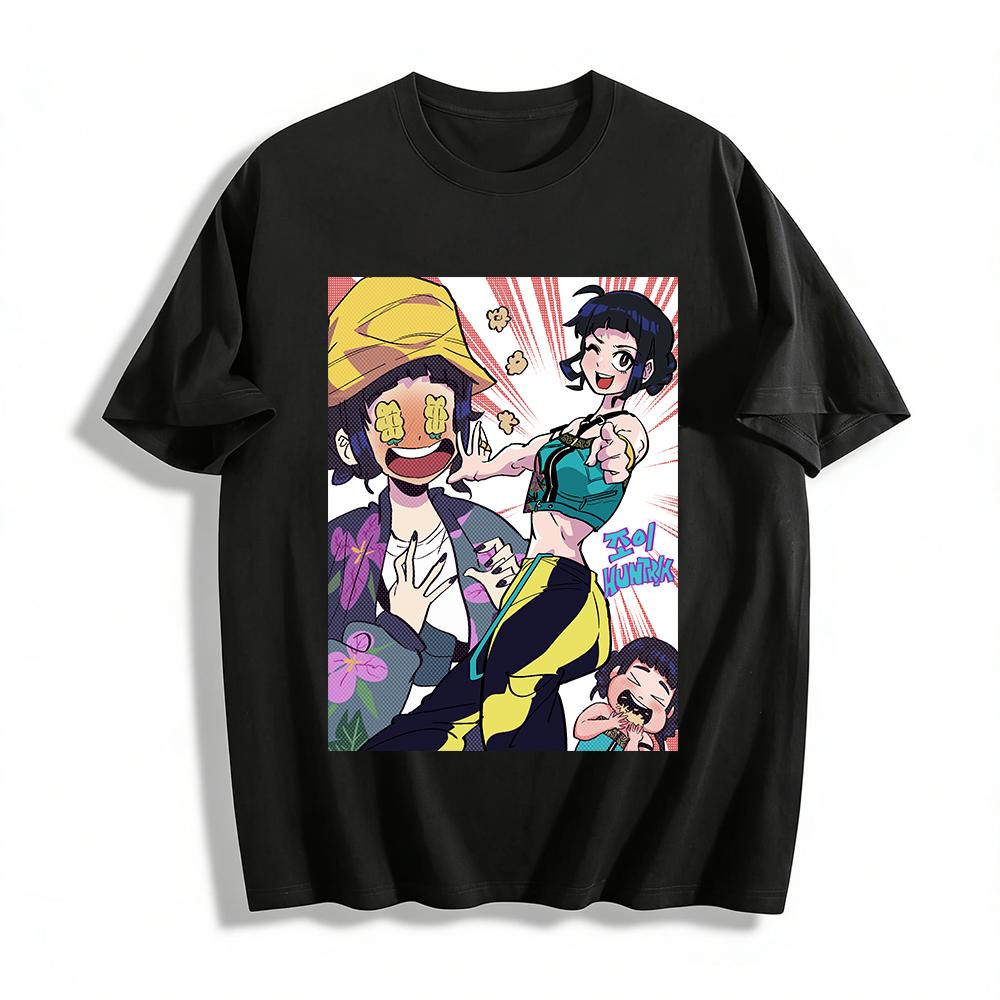 JOJO Style Doujin Fun Printed Short Sleeve T-shirt Anime Peripheral Loose Casual Crew Neck Top Pure cotton T-shirt 6XL
JOJO Style Doujin Fun Printed Short Sleeve T-shirt Anime Peripheral Loose Casual Crew Neck Top Pure cotton T-shirt 6XL