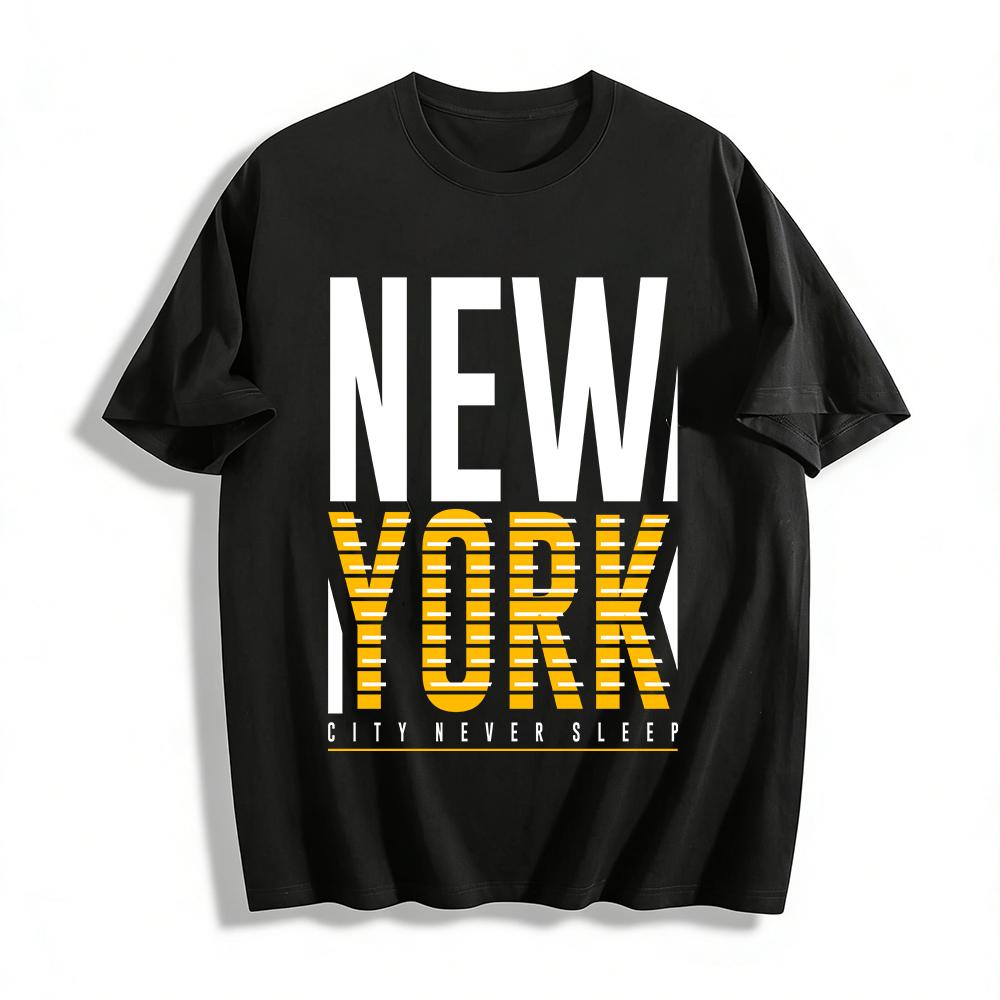 Vintage YORK Letter Print Casual Loose T-Shirt For Men And Women Pure cotton T-shirt XXS
Vintage YORK Letter Print Casual Loose T-Shirt For Men And Women Pure cotton T-shirt XXS