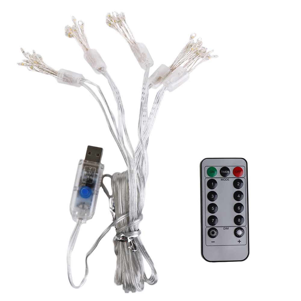 Waterproof LED Starburst Chain String Lights USB/Solar 50/100LED String Light 8 Lighting Modes Fairy Light Holiday
Waterproof LED Starburst Chain String Lights USB/Solar 50/100LED String Light 8 Lighting Modes Fairy Light Holiday
