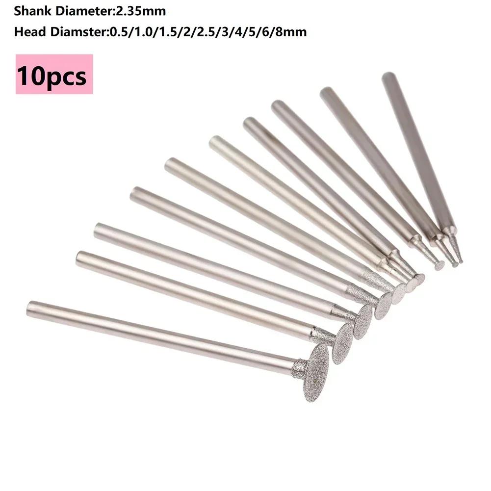 10Pcs Grinding Bit Diamond Mounted Point Grinding Head Jade Carving Polishing Engraving Tool Accesories China Mainland
10Pcs Grinding Bit Diamond Mounted Point Grinding Head Jade Carving Polishing Engraving Tool Accesories China Mainland