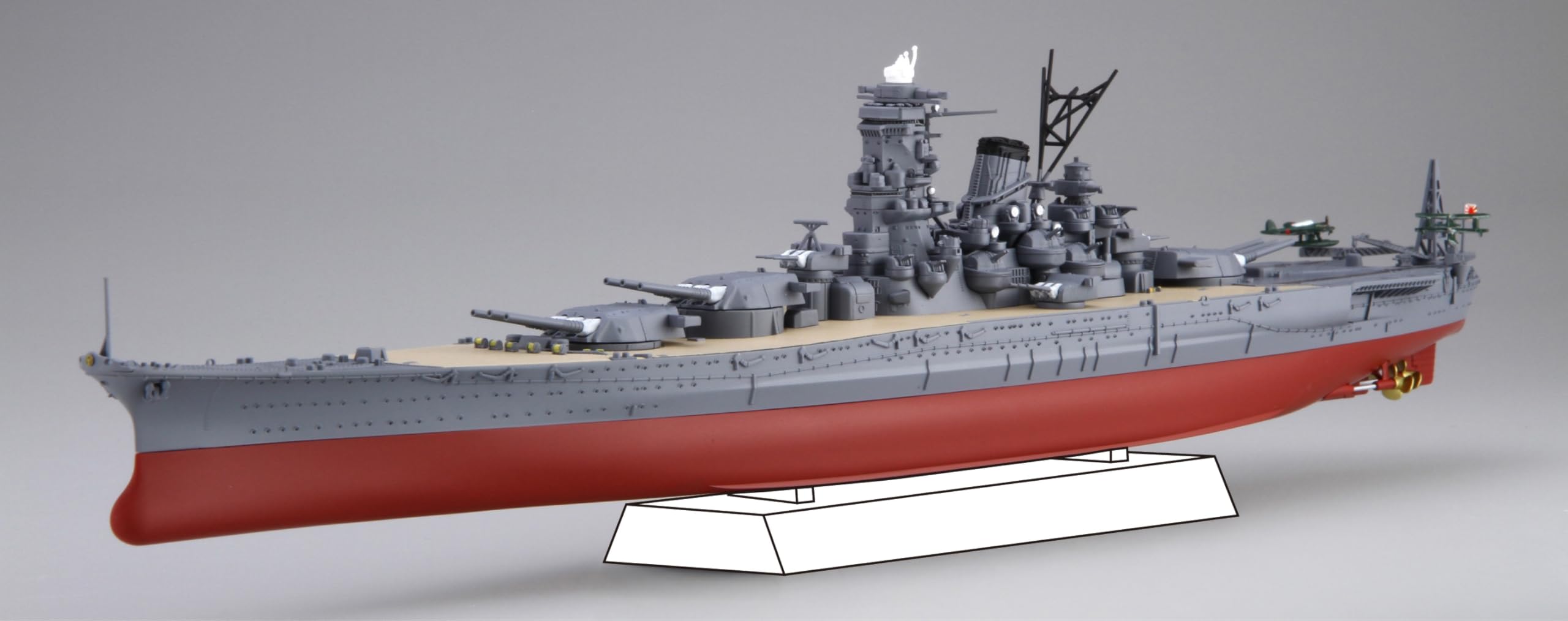 1/700 Ship NEXT Series No.14 EX-2 Japanese Navy Battleship Yamato (as completed in 1941) Plastic Model Kit (Gold-Plated Base Included)
1/700 Ship NEXT Series No.14 EX-2 Japanese Navy Battleship Yamato (as completed in 1941) Plastic Model Kit (Gold-Plated Base Included)