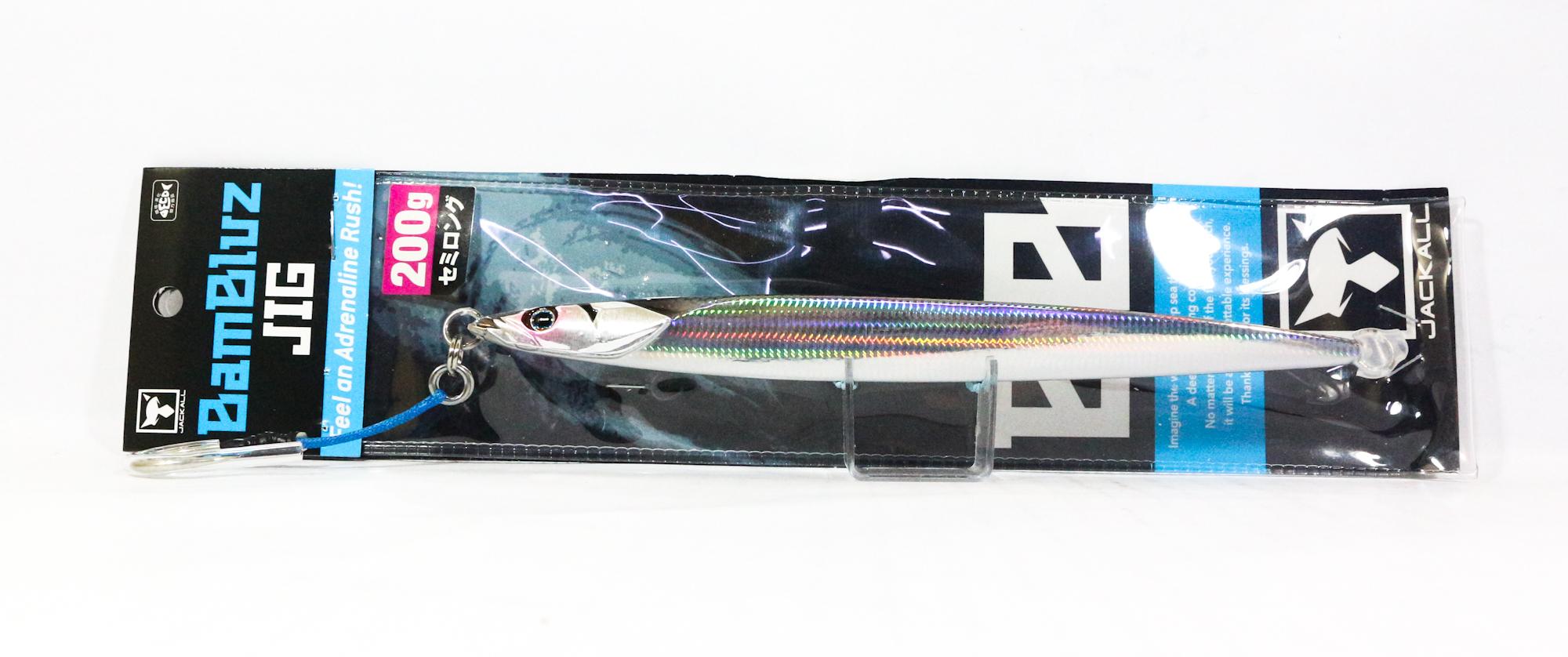 Jackall Metal Jig Bambluz Semi Long 200 грамм Красный Тонкий Бордюр Серебристый (3788)
Jackall Metal Jig Bambluz Semi Long 200 грамм Красный Тонкий Бордюр Серебристый (3788)
