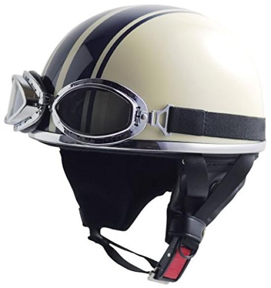 Nisco Vintage Helmet Line Ivory/Navy NT-37
Nisco Vintage Helmet Line Ivory/Navy NT-37