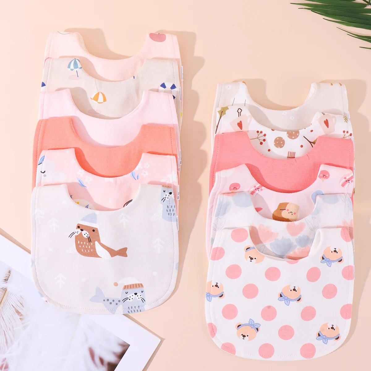 Random 3pcs Baby Bibs Burp Cloths Bibs Soft Cotton Adjustable Bib U Shape Newborn Feeding Bibs Infants Saliva Towel розовый
Random 3pcs Baby Bibs Burp Cloths Bibs Soft Cotton Adjustable Bib U Shape Newborn Feeding Bibs Infants Saliva Towel розовый