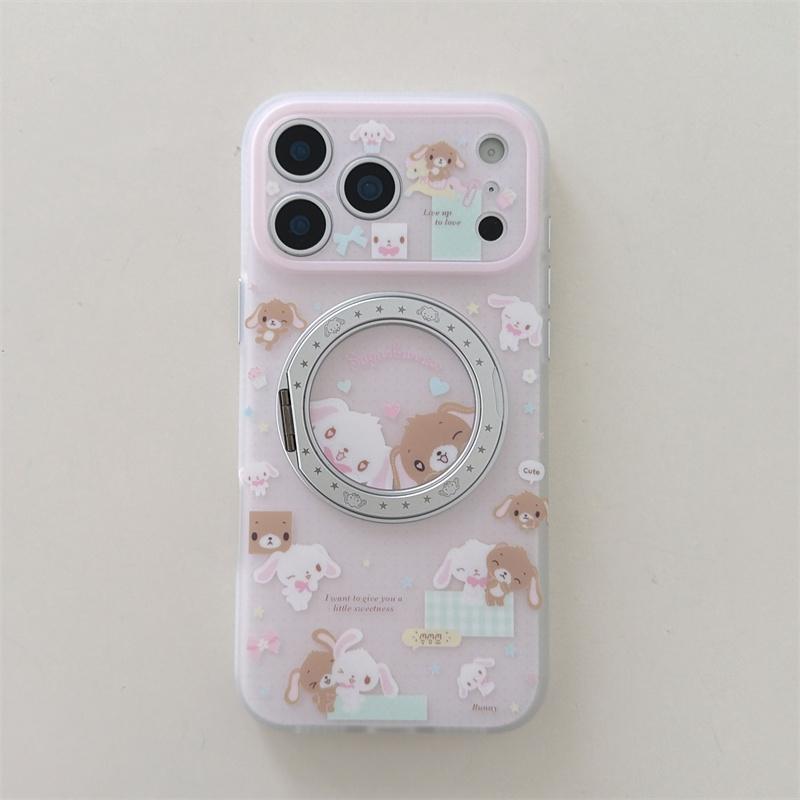 New cute cartoon rabbit 360° Rotate Stand Cute Phone Case for iPhone 17 15 pro 16 Pro Max Cover Cartoon Shockproof Fundas iPhone17
New cute cartoon rabbit 360° Rotate Stand Cute Phone Case for iPhone 17 15 pro 16 Pro Max Cover Cartoon Shockproof Fundas iPhone17