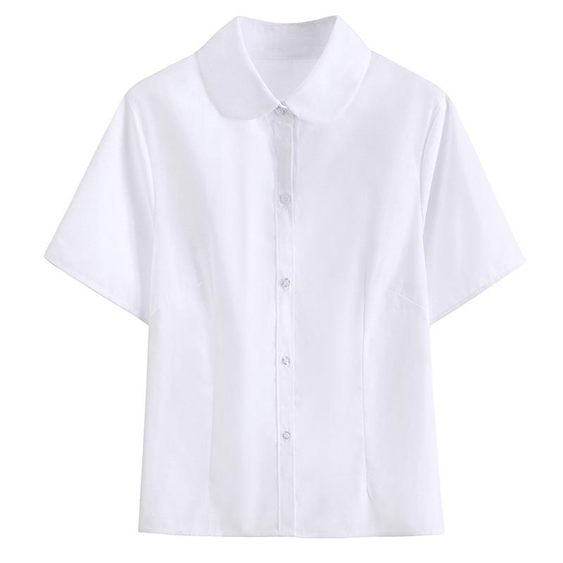 Женская однотонная рубашка, летняя рубашка с короткими рукавами и свободным воротником для женщин 5XL
Женская однотонная рубашка, летняя рубашка с короткими рукавами и свободным воротником для женщин 5XL
