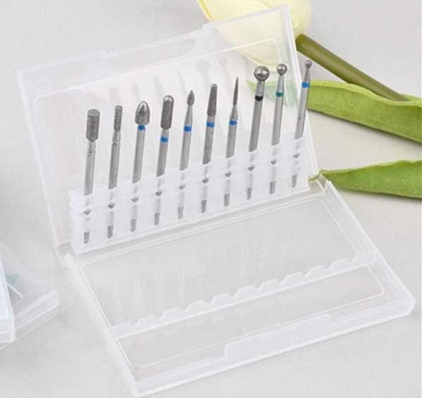 YIKOOLIN Nail Drill Bits Professional Tungsten Drill Bits Set for Acrylic Gel Nails Polishing Remove Manicure Pedicure,Type C світло-сірого кольору
YIKOOLIN Nail Drill Bits Professional Tungsten Drill Bits Set for Acrylic Gel Nails Polishing Remove Manicure Pedicure,Type C світло-сірого кольору