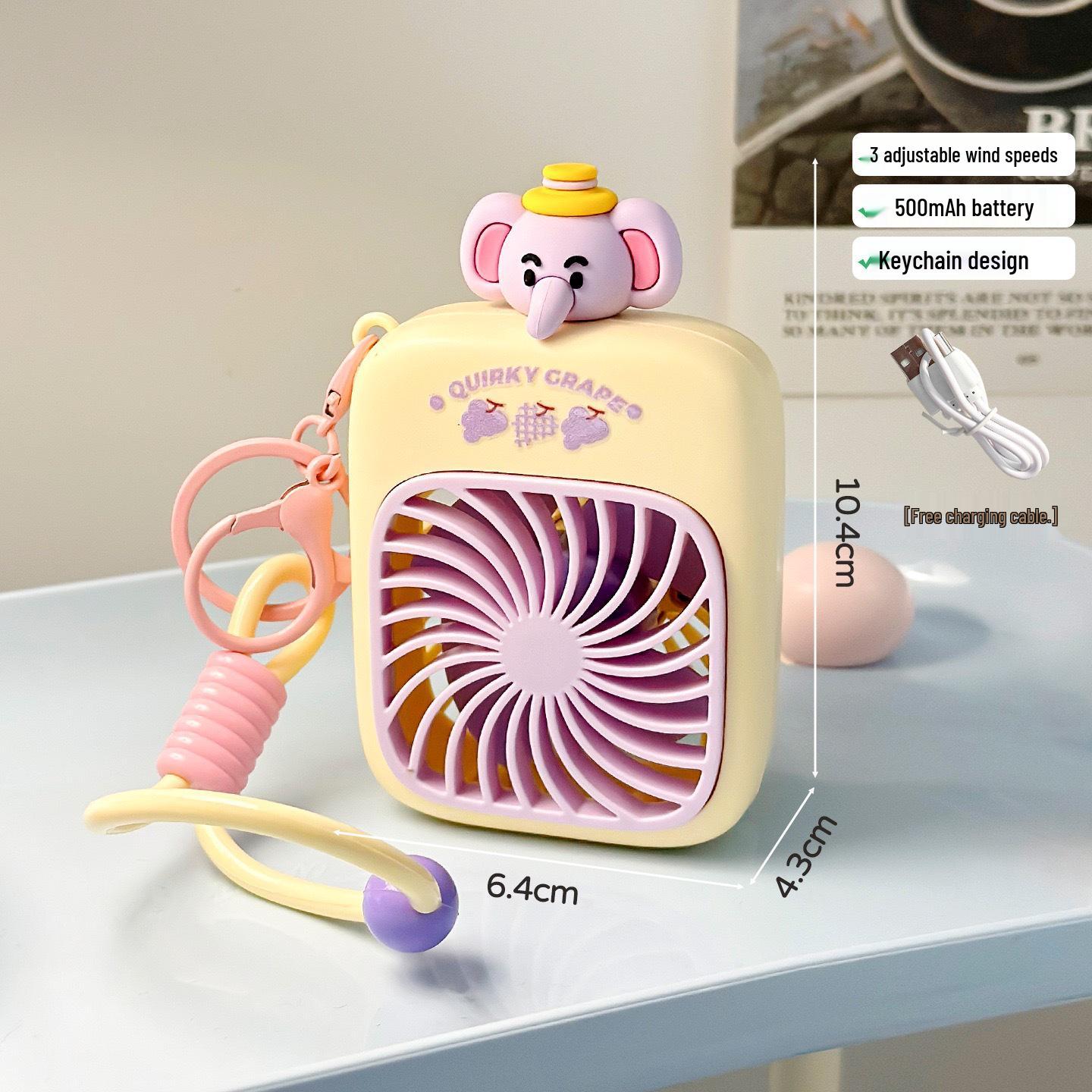 Cute Cartoon Portable USB Mini Fan: Handheld Electric Fan for Kids - Summer Essential See Image
Cute Cartoon Portable USB Mini Fan: Handheld Electric Fan for Kids - Summer Essential See Image
