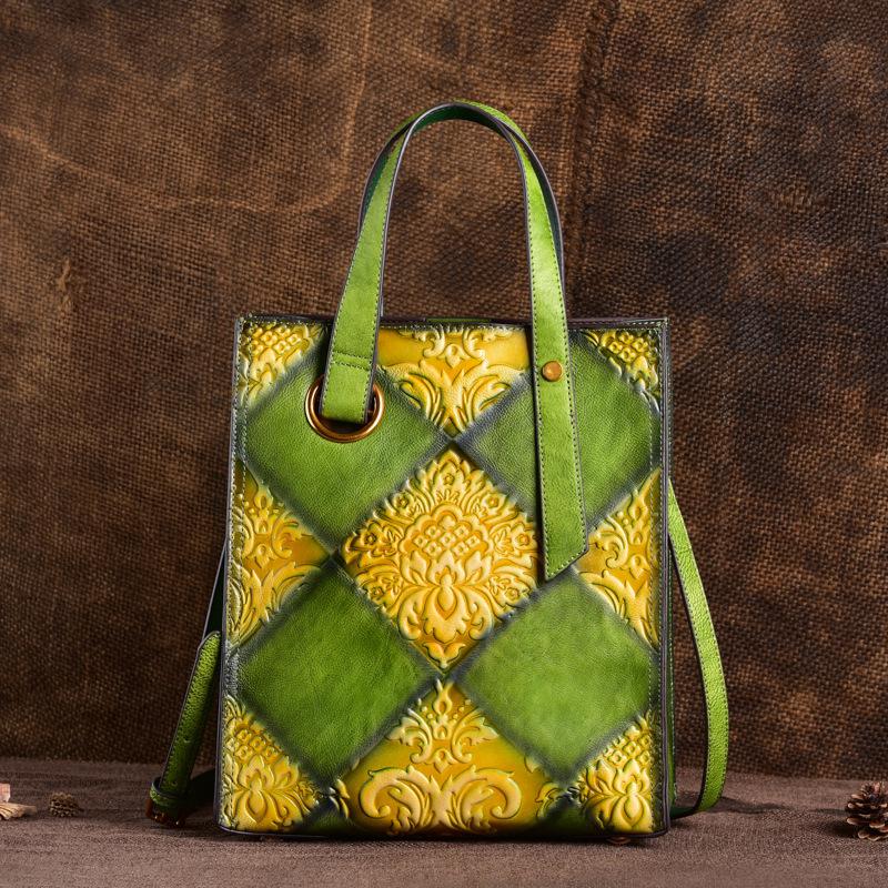 Johnature большая вместительная женская сумка-мешок из натуральной кожи в стиле ретро, мягкая сумка из воловьей кожи, сумки ручной работы на плечо и через плечо зелёный
Johnature большая вместительная женская сумка-мешок из натуральной кожи в стиле ретро, мягкая сумка из воловьей кожи, сумки ручной работы на плечо и через плечо зелёный