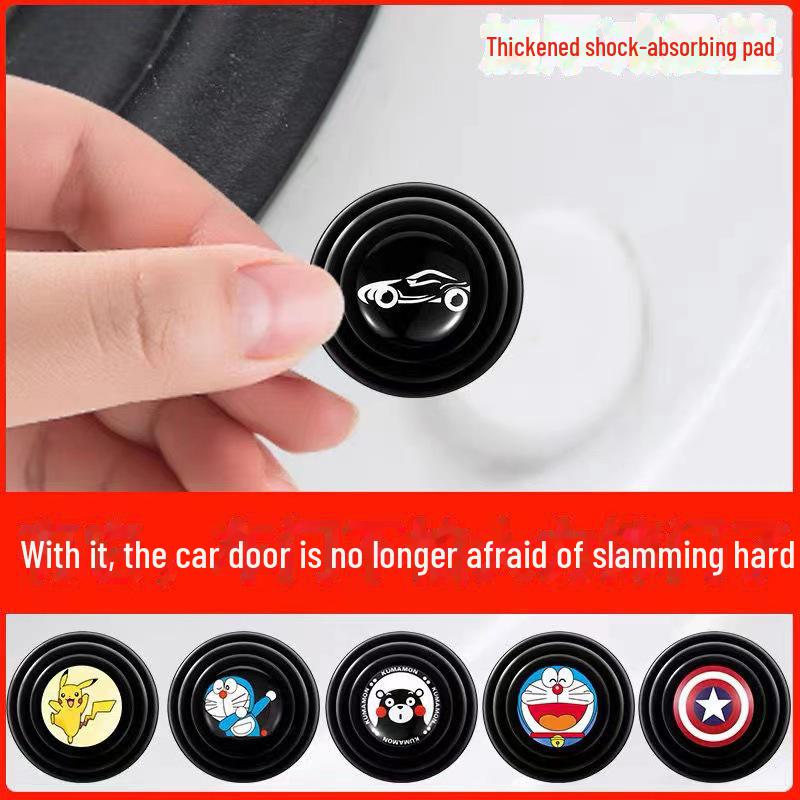 Шумозахисні накладки на двері автомобіля: Антивібраційні буфери та амортизаційні наклейки 5000/box чорний 
Шумозахисні накладки на двері автомобіля: Антивібраційні буфери та амортизаційні наклейки 5000/box чорний