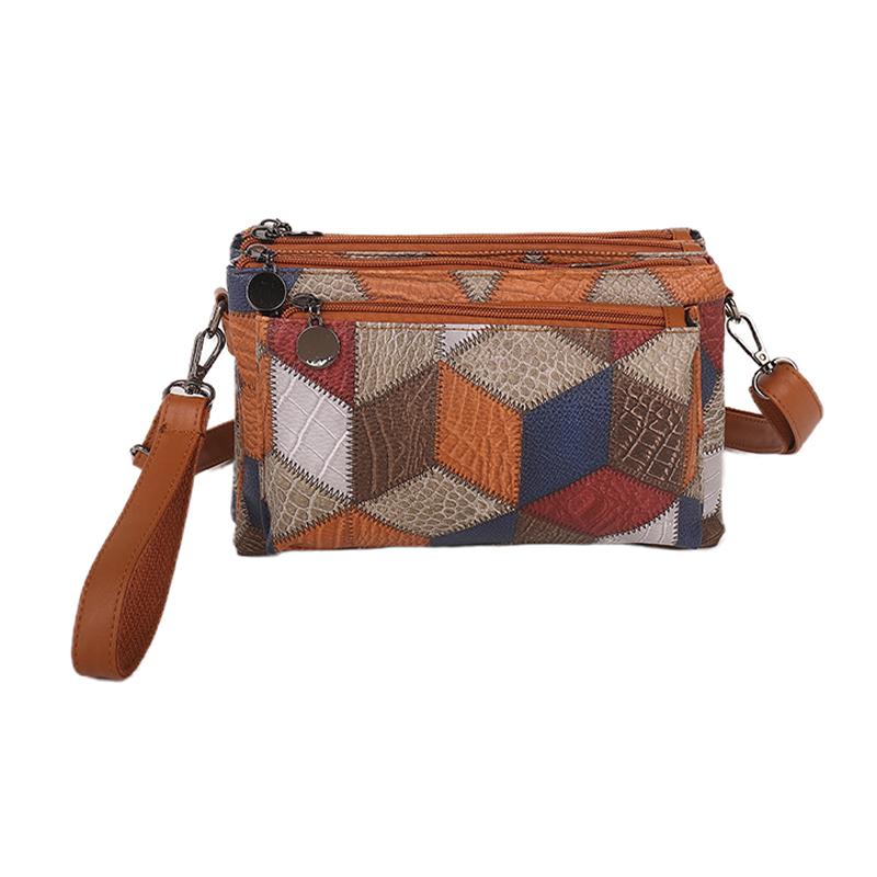 Маленькая женская сумка через плечо, большая вместимость, цветная черная сумка через плечо, мягкая кожаная сумка для мам кофейный
Маленькая женская сумка через плечо, большая вместимость, цветная черная сумка через плечо, мягкая кожаная сумка для мам кофейный