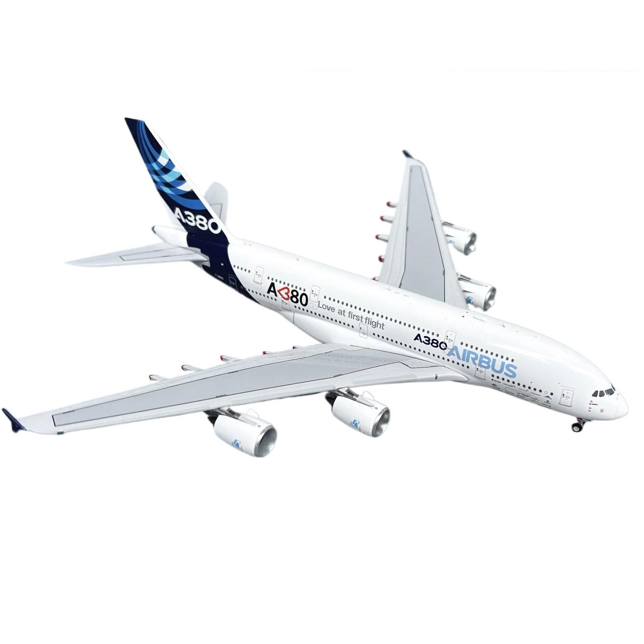 1/400 APA234001 Заводська розфарбована модель літака A380 F-WWDD Готовий виріб зі сплаву
1/400 APA234001 Заводська розфарбована модель літака A380 F-WWDD Готовий виріб зі сплаву