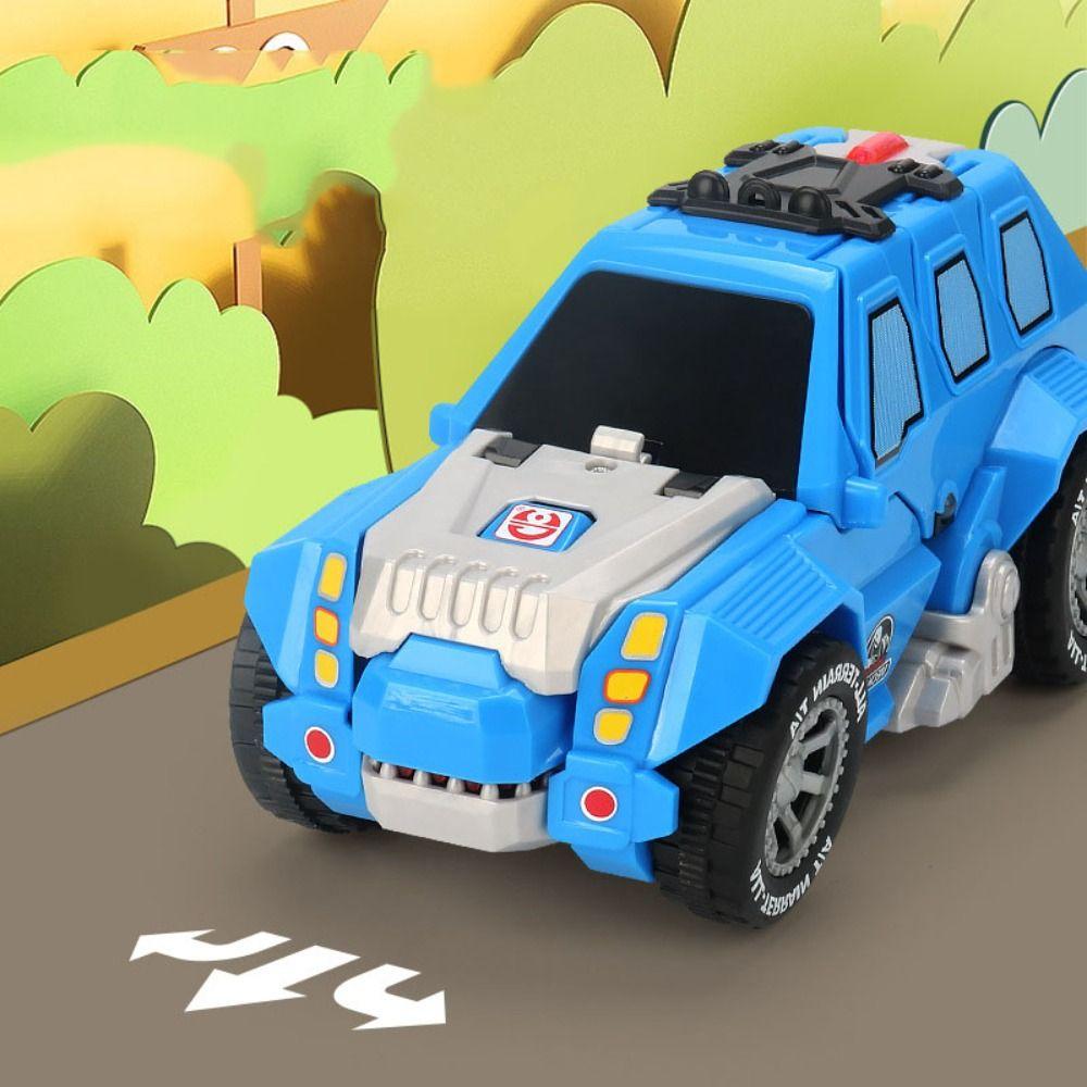 Light Automatic Transform Robot Model with Sound Electric Transformer Dinosaur Car Birthday Gift синій
Light Automatic Transform Robot Model with Sound Electric Transformer Dinosaur Car Birthday Gift синій