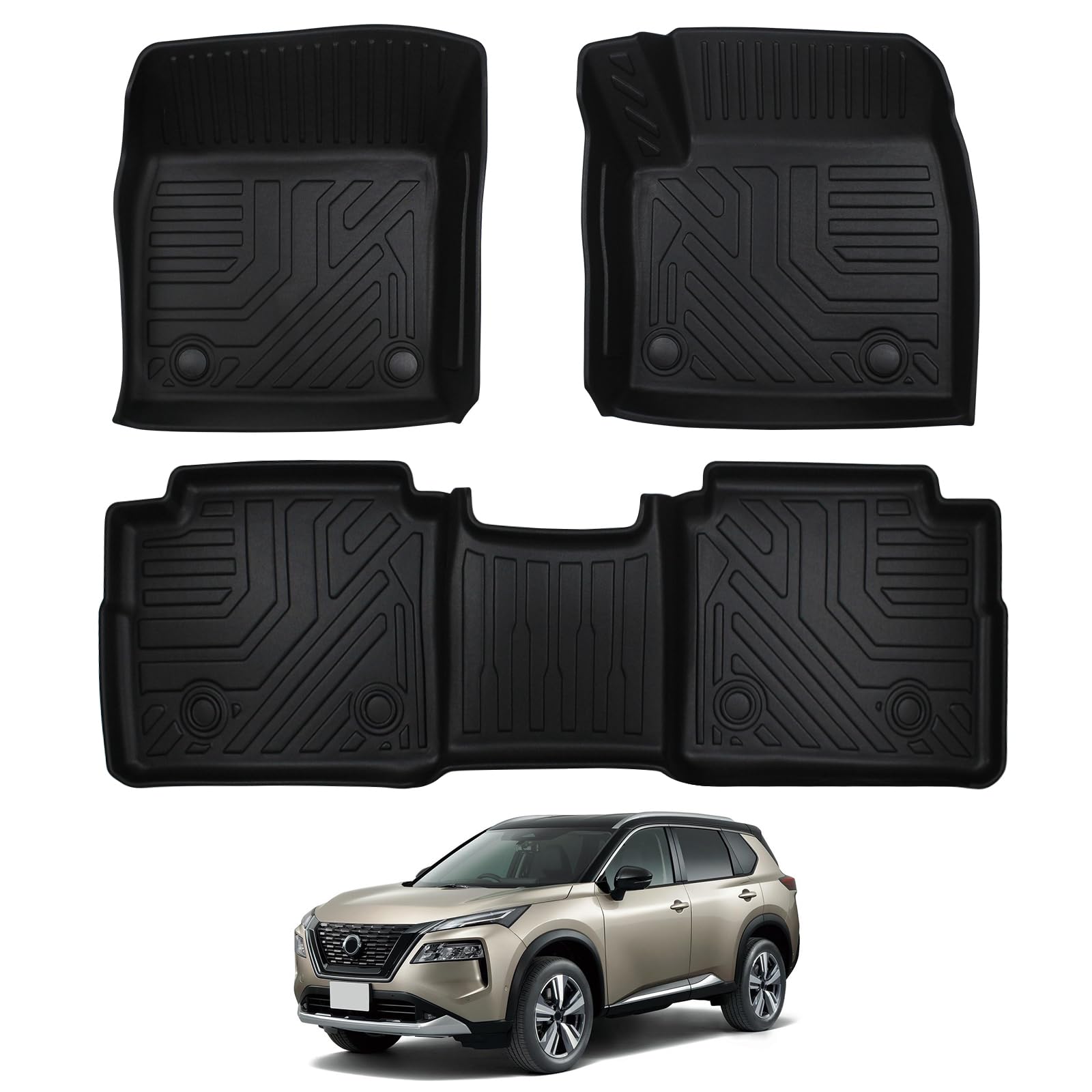 Nissan New T33 Series floor mats for specific models Nissan T33 SNT33 3D car mats Waterproof mats TPE material Protective mats resistant Interior
Nissan New T33 Series floor mats for specific models Nissan T33 SNT33 3D car mats Waterproof mats TPE material Protective mats resistant Interior