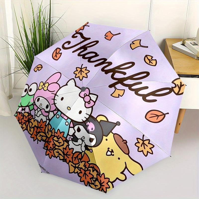 1pc Hello Kitty Thankful Fall Umbrella with Plastic Handle,Suitable for All Seasons Home Travel Outdoor UmbrellaSanlio590
1pc Hello Kitty Thankful Fall Umbrella with Plastic Handle,Suitable for All Seasons Home Travel Outdoor UmbrellaSanlio590