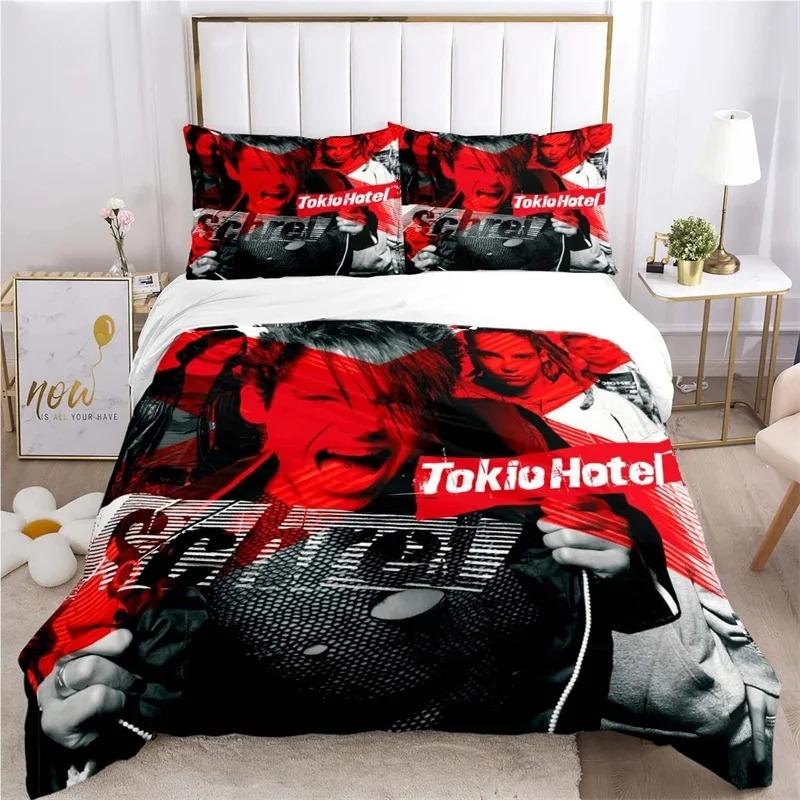 Tokio Hotel 3D Друк Рок-гурт Всесезонна Наволочка Постільна білизна М яка Покривало Ковдри та Наволочки Односпальний Двоспальний Queen King 70x133cm 3pcs
Tokio Hotel 3D Друк Рок-гурт Всесезонна Наволочка Постільна білизна М яка Покривало Ковдри та Наволочки Односпальний Двоспальний Queen King 70x133cm 3pcs