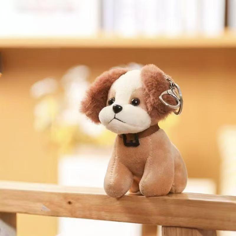 Plush Toy Dog Keychain: Cute Stuffed Animal Pendant for Backpacks Standard Chain 12 cm темно-коричневого
Plush Toy Dog Keychain: Cute Stuffed Animal Pendant for Backpacks Standard Chain 12 cm темно-коричневого
