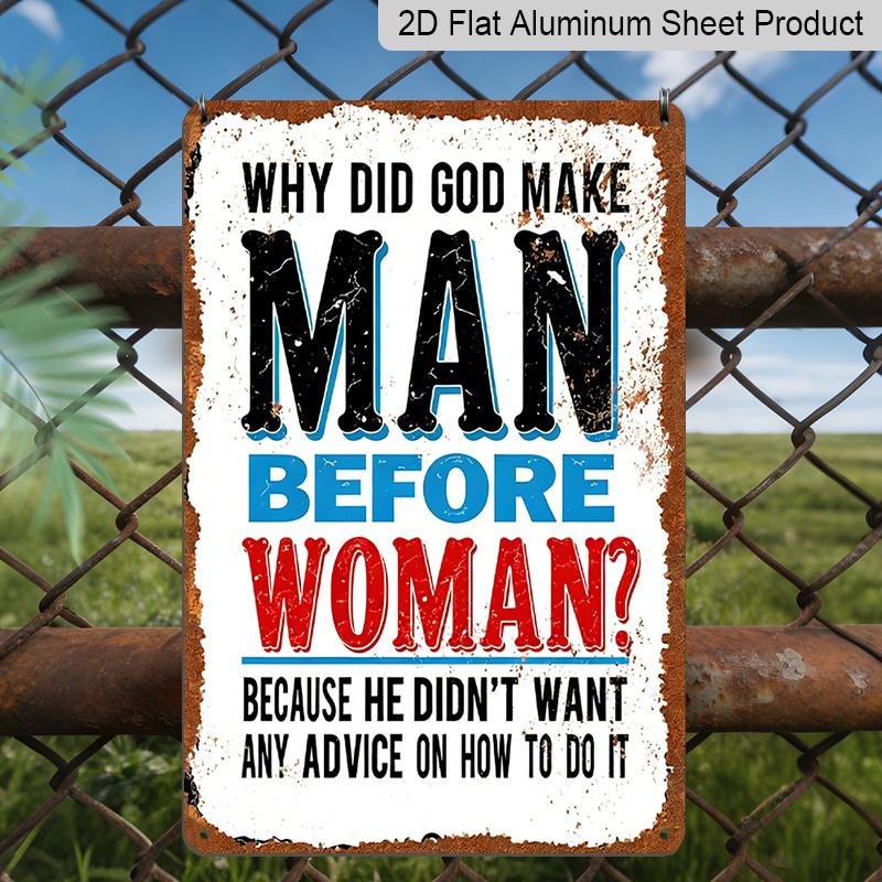 2D Flat, 1pc Humorous Wall Art Sign - Aluminum Metal Plaque with Funny Quote, 8x12 Inch Indoor/Outdoor Decorative Hanging Sign for Home, Office, Bar 20*30cm
2D Flat, 1pc Humorous Wall Art Sign - Aluminum Metal Plaque with Funny Quote, 8x12 Inch Indoor/Outdoor Decorative Hanging Sign for Home, Office, Bar 20*30cm